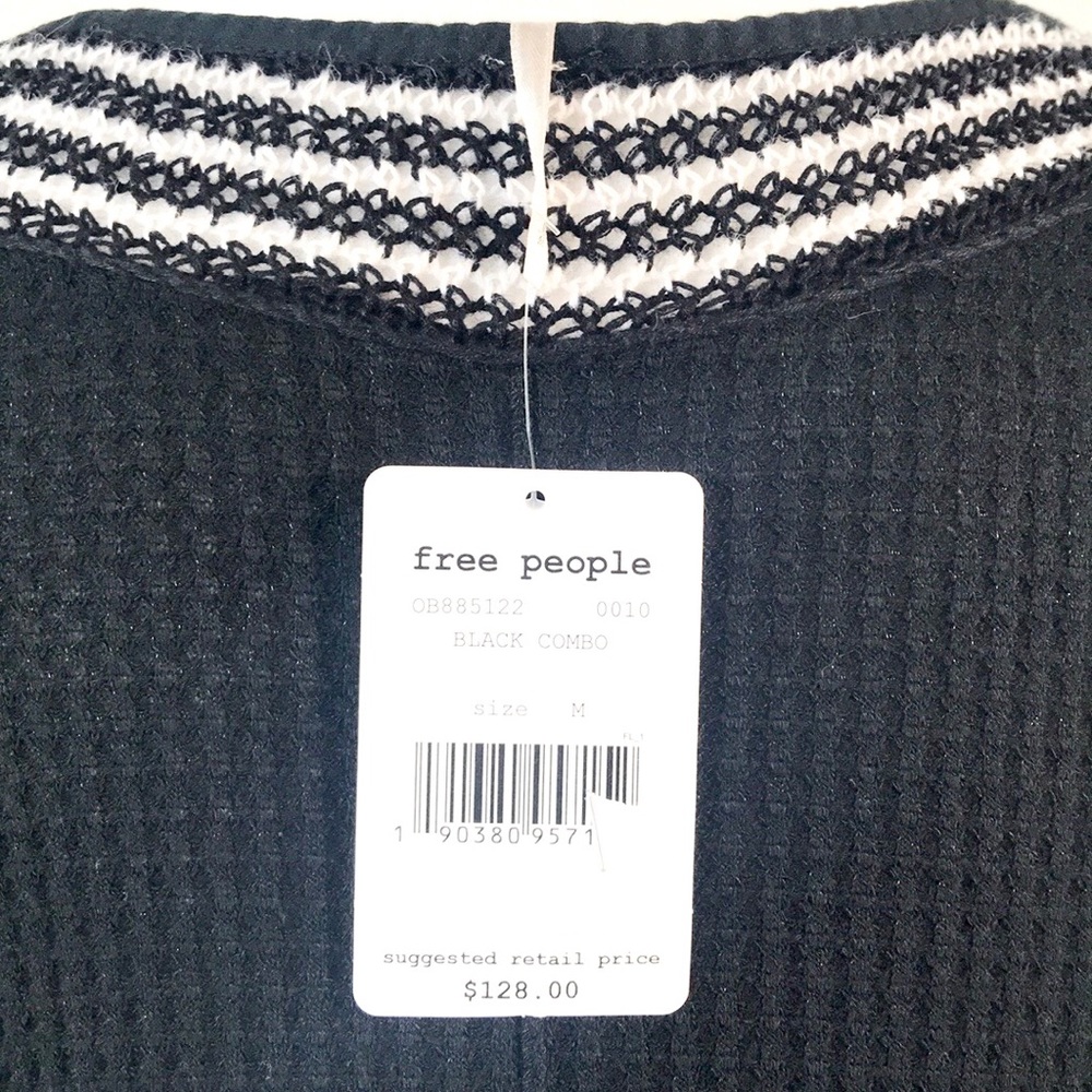 Free People Sundance Sweater.95%Rayon,5%Spandex - Picture 2 of 8